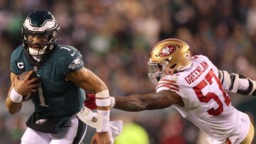 Los Philadelphia Eagles aprovechan las lesiones de los dos quarterbacks de San Francisco y se convierten en el primer clasificado al Super Bowl LVII