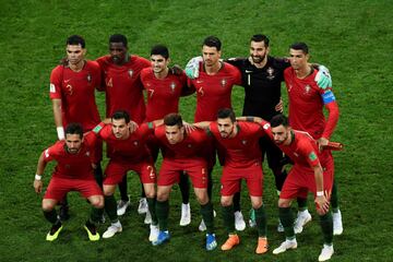 Equipo de Portugal.