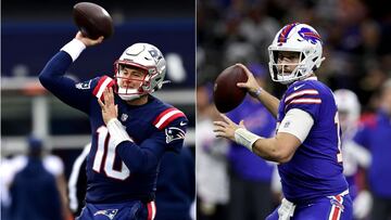 El partido entre los New England Patriots y los Buffalo Bills será clave para decidir cual equipo se quedará con la corona de la AFC Este en 2021.