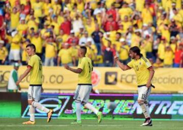 Las mejores imágenes del partido entre Colombia y Ecuador