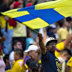 El color del América vs Santos en el Estadio Azteca