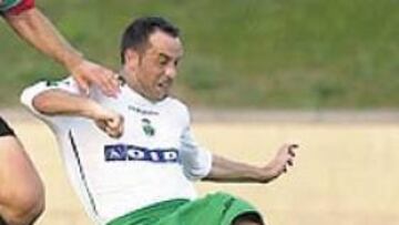 <b>DESPEDIDA. </b>Sietes se va al Murcia tras siete años en Santander.