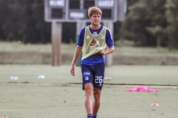 Millonarios entrenó en el Omni Champions Gate de Orlando antes de disputar el partido amistoso ante Atlético Nacional por la Florida Cup.