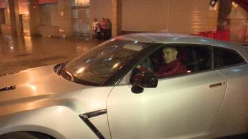 La afición del Atlético a Lucas: "Enseña a tu hermano"