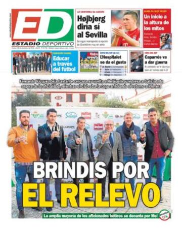 Portadas de la prensa deportiva