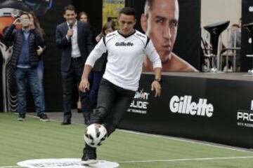 Alexis Sánchez recreó el penal que le dio el título a Chile en la Copa América.