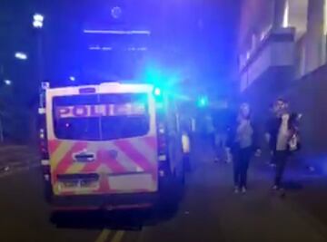 Las imágenes de la evacuación del Manchester Arena