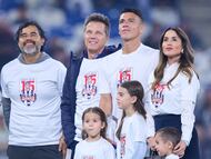 during the semi-finals first leg match between Monterrey and Toluca, as part of the Liga BBVA MX, Torneo Apertura 2025 at BBVA Bancomer Stadium, on December 03, 2025 in Monterrey, Nuevo Leon, Mexico.