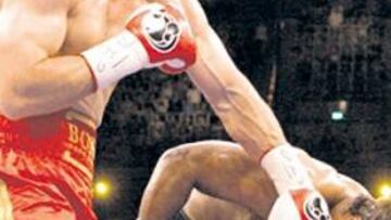 <b>CONTUNDENTE. </b>Vladimir Klitschko noqueó a Byrd el sábado.