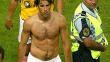 <B>Sanción.</B> Muy enfadado con la actuación arbitral.