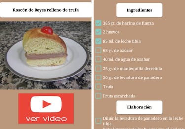Cocina tu propio roscón de Reyes con estas webs y apps para tu móvil