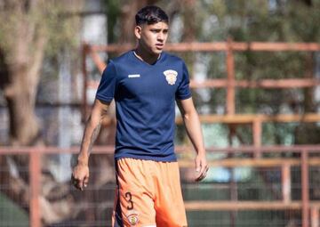 Hernández, en la Sub 21 de Cobreloa.