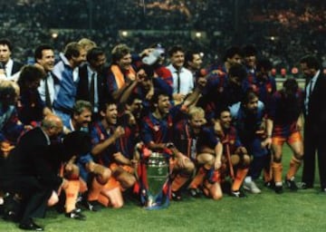 El 20 de mayo de 1992 el Barcelona ganó su primera Copa de Europa. La final fue en Wembley contra la Sampdoria.
   