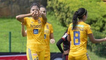 Tigres le metió cuatro al Atlas en la Liga MX Femenil