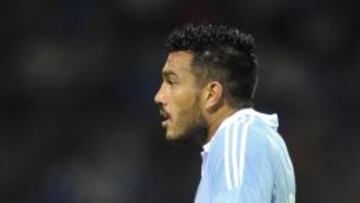 Cabral, durante un partido con el Celta.