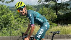 Daniel Felipe Martínez, ciclista colombiano del Bora-Hansgrohe