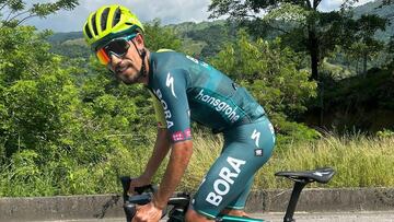 Daniel Felipe Martínez, ciclista colombiano del Bora-Hansgrohe