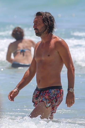  Pirlo y Valentina Baldini disfrutan de unos días de descanso junto a la familia en Ibiza.