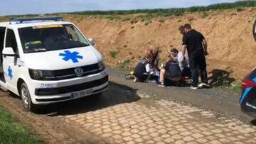 Goolaerts fallece tras el paro card¨ªaco en plena Par¨ªs-Roubaix