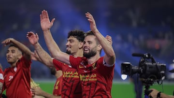 Nacho tras la victoria contra Al Ahli.