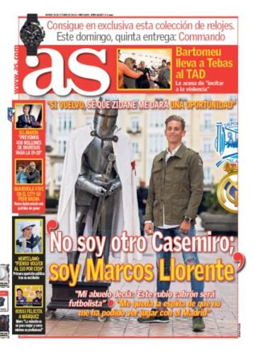 Las portadas de AS de octubre