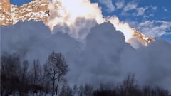 Avalancha en Telluride, Colorado