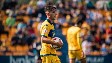 Yael Ballesteros, jugador de la AD Alcorcón.