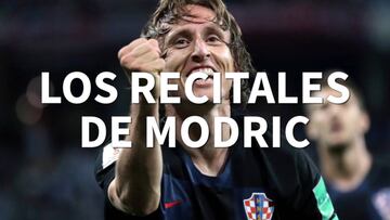 Madrid, Croacia y Dinamo: los mejores partidos de Modric