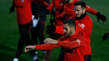 Koke se lesiona y tiene difícil estar ante el Betis; Lodi y Savic, aptos