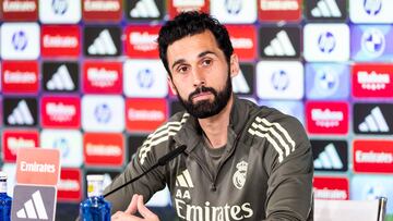 Arbeloa, entrenador del Real Madrid.
