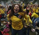 Colombia estalla en una fiesta tras el exitoso debut en Brasil