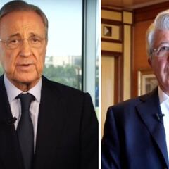 Florentino y Cerezo se unen en la campaña solidaria 'MadridxMadrid'