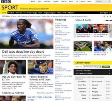 Portadas de la prensa extranjera