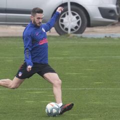 Koke: "Ya estoy recuperado, estoy bien, casi al cien por cien"