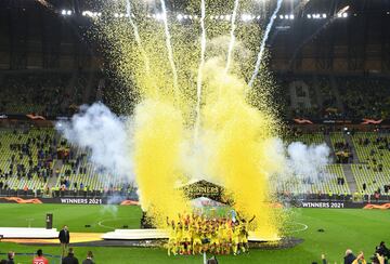 El Villarreal campeón de la Europa League.