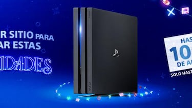 Oferta Navidad: hasta 100 euros de descuento en PS4 Pro