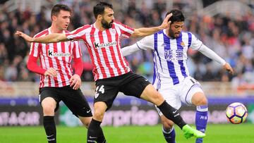 Con Vela los 90', la Real Sociedad cayó en el derbi vasco