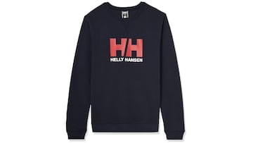 Sudadera Helly Hansen Logo Crew azul marino para hombre