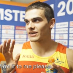 Así se enteró Bruno Hortelano que era oro