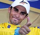 Contador arrebata el maillot amarillo a Schleck