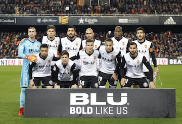 Equipo del Valencia.