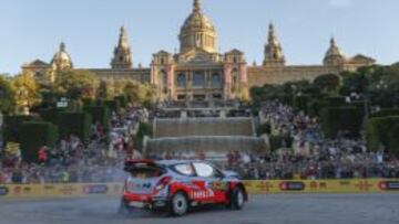 Dani Sordo en Cataluña.