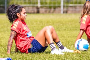 Tras el partido ante Bolivia y aprovechando la jornada de descanso, la Selección Colombia Femenina entrenó con miras al partido ante Ecuador en la Copa América Femenina