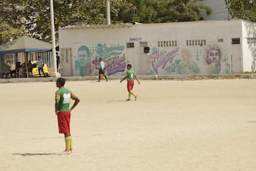 La cancha Simón Bolívar, formadora de los nuevos cracks del fútbol colombiano