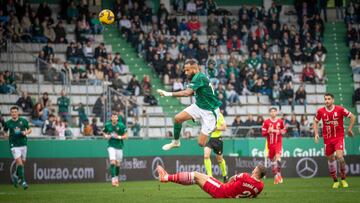 Bebé fue de los mas destacado del Racing de Ferrol.