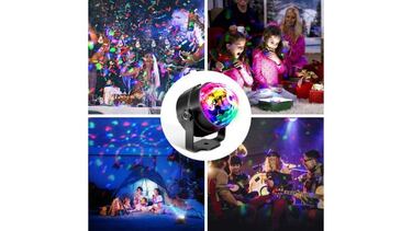 Estas luces de discotecacon tres modos de iluminación suman más de 8.500 valoraciones en Amazon