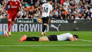 07/12/25 PARTIDO PRIMERA RFEF
VALENCIA CF - SEVILLA FC
GOL CESAR TARREGA EN PROPIA PUERTA 0-1