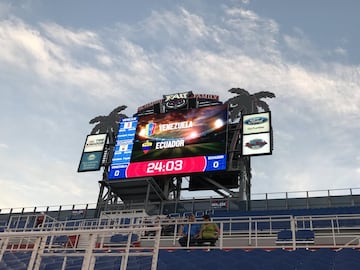 Venezuela vs Ecuador. Partido amistoso en Boca Ratón, Florida. 