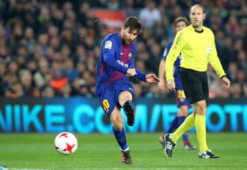 2-0. Messi struck with his left and it took a deflection. He did so well to win it back after losing it and then hit it with a deflection off Naldo.