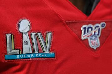 La camiseta de los Kansas City Chiefs para el Super Bowl LIV